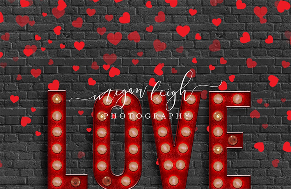 Kate Love Lights Backdrop for Photography Designed by Megan Leigh Photography