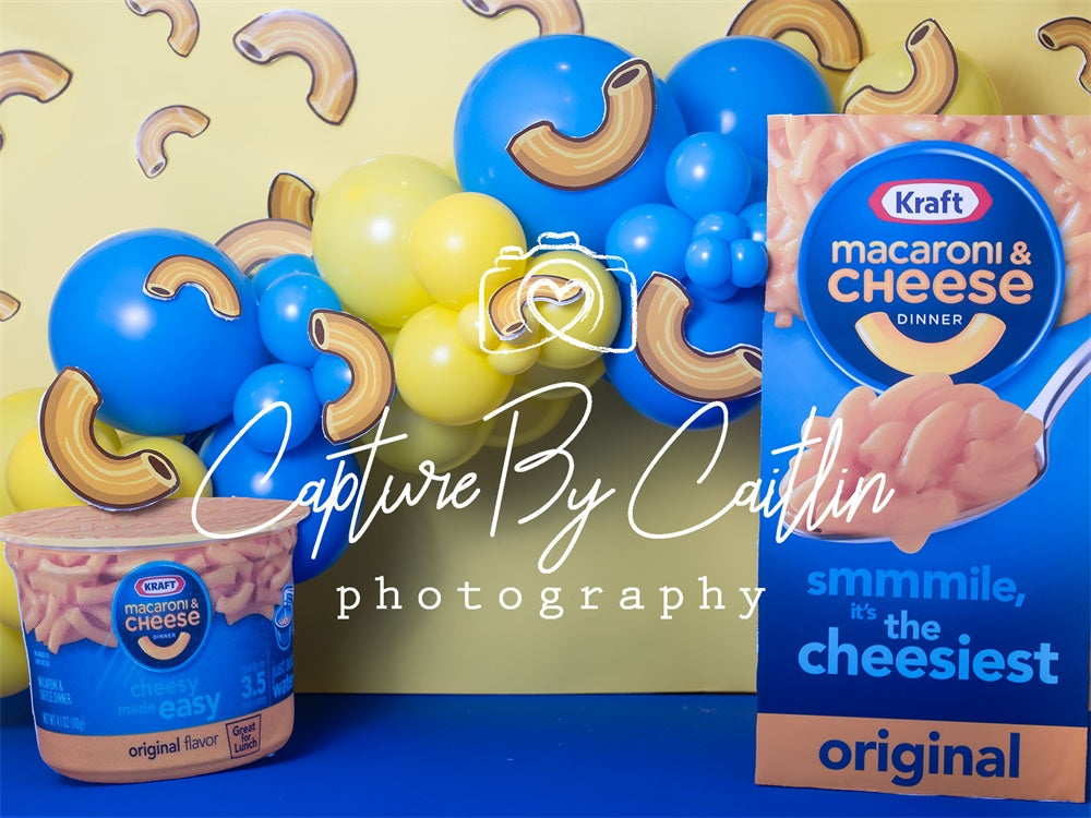 Kate Mac Cheese Backdrop Cake Smash Designed by Caitlin Lynch