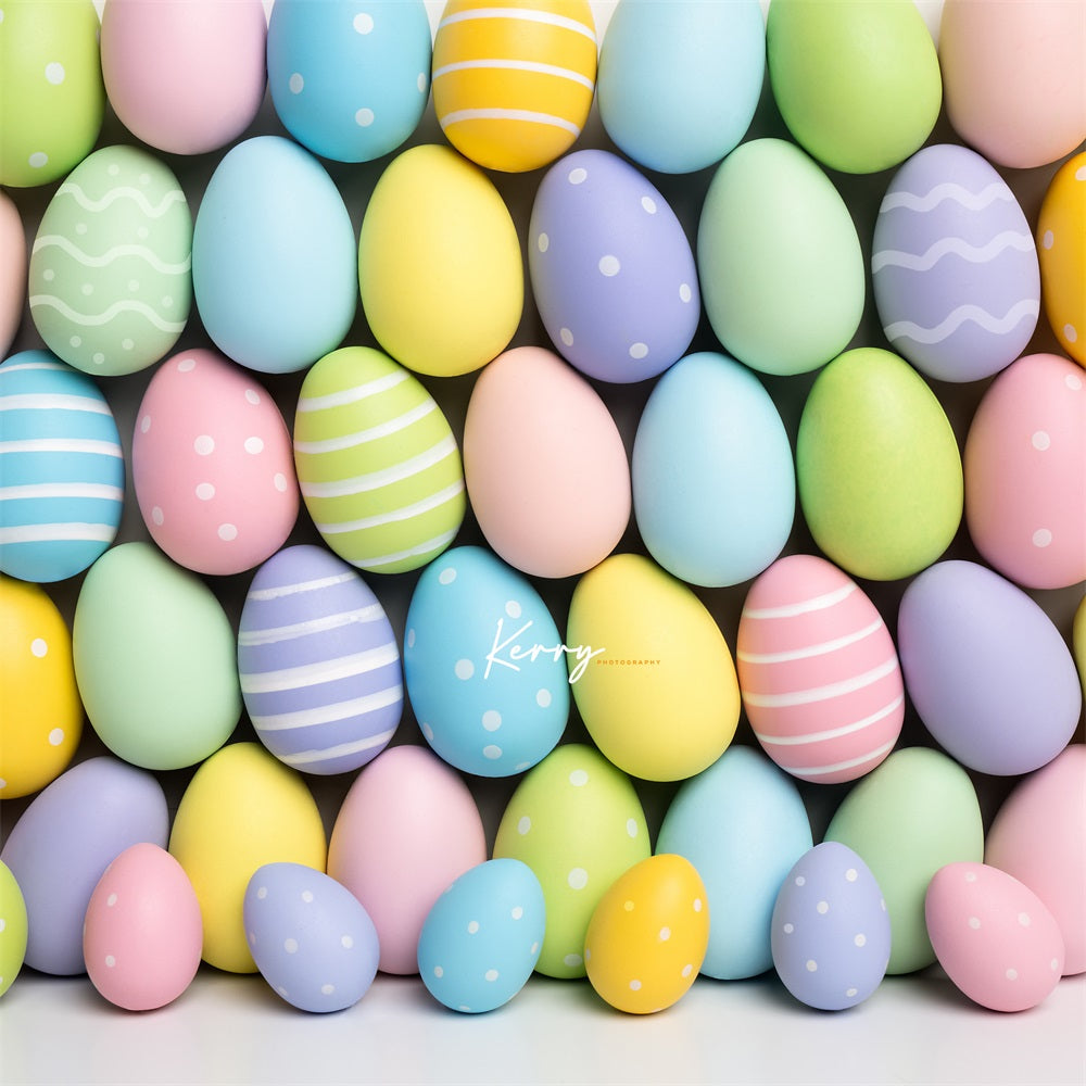 Kate Pastel Easter Egg Backdrop for Photography