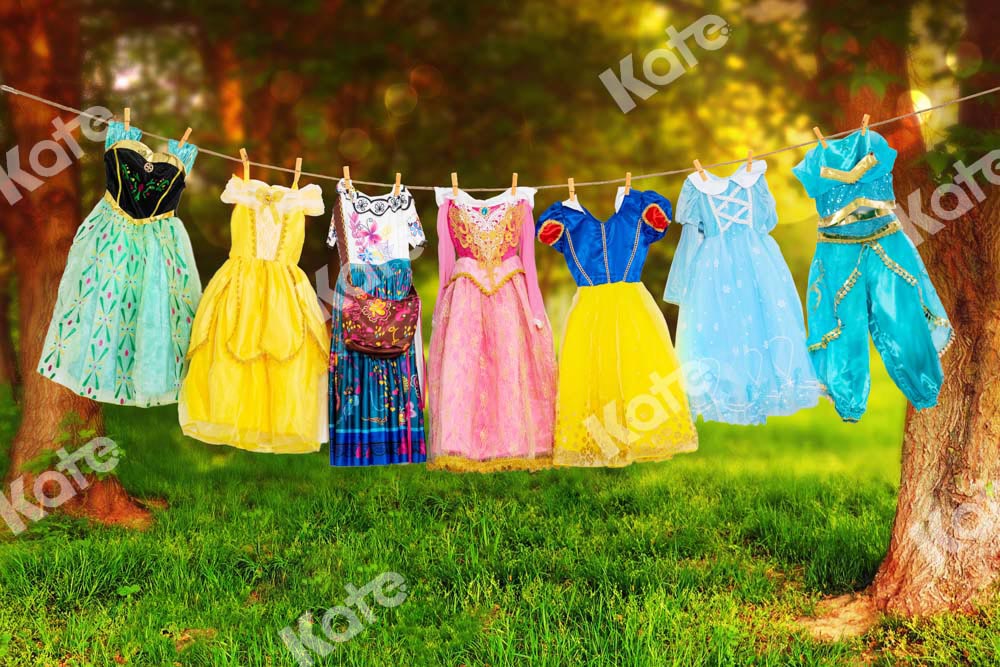 Kate Princess Laundry Day Backdrop Outdoor Designed by Uta Mueller Photography