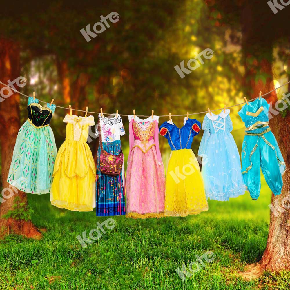 Kate Princess Laundry Day Backdrop Outdoor Designed by Uta Mueller Photography