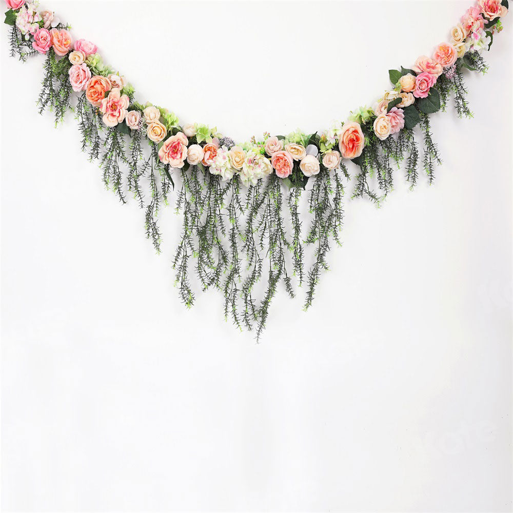 Kate Rose Swag Spring Backdrop for Mother's Day Photography