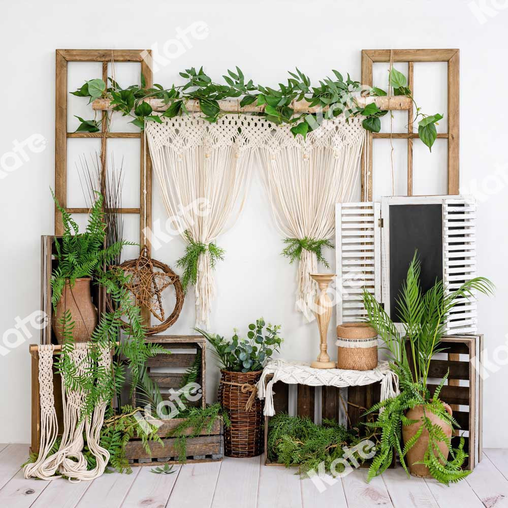 Boho Botanical - Greenery Party 4x6 Picture Display - Paper Photo