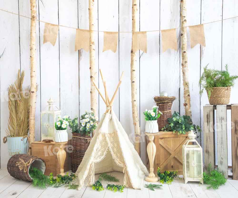 Kate Spring/Summer Wooden Backdrop Tent Designed by Emetselch