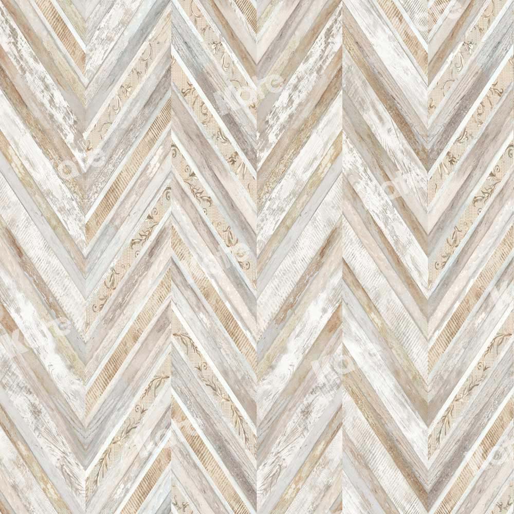 Kate Texture Mottled Backdrop Herringbone Wood Board Designed by Chain Photography