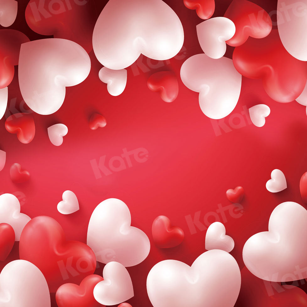 Kate Valentine's Day Backdrop Heart for Photography