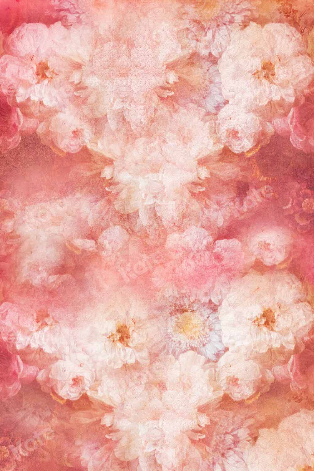 Kate Valentine's Day Texture Backdrop Floral Designed by GQ