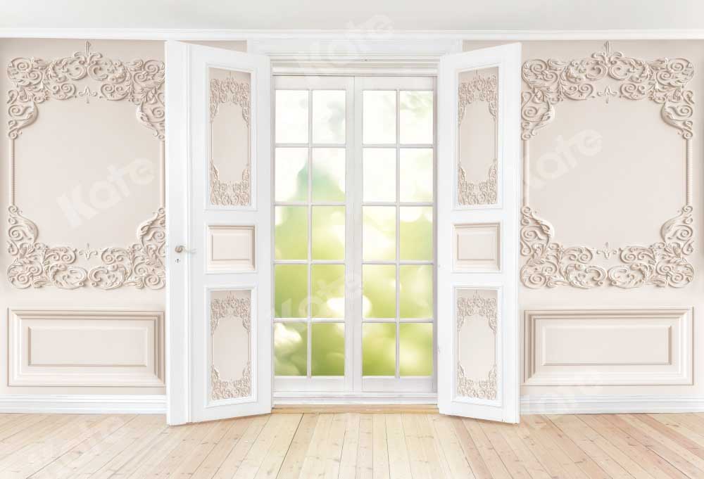 Kate Vintage Wall Window Backdrop Ballet Designed by Chain Photography