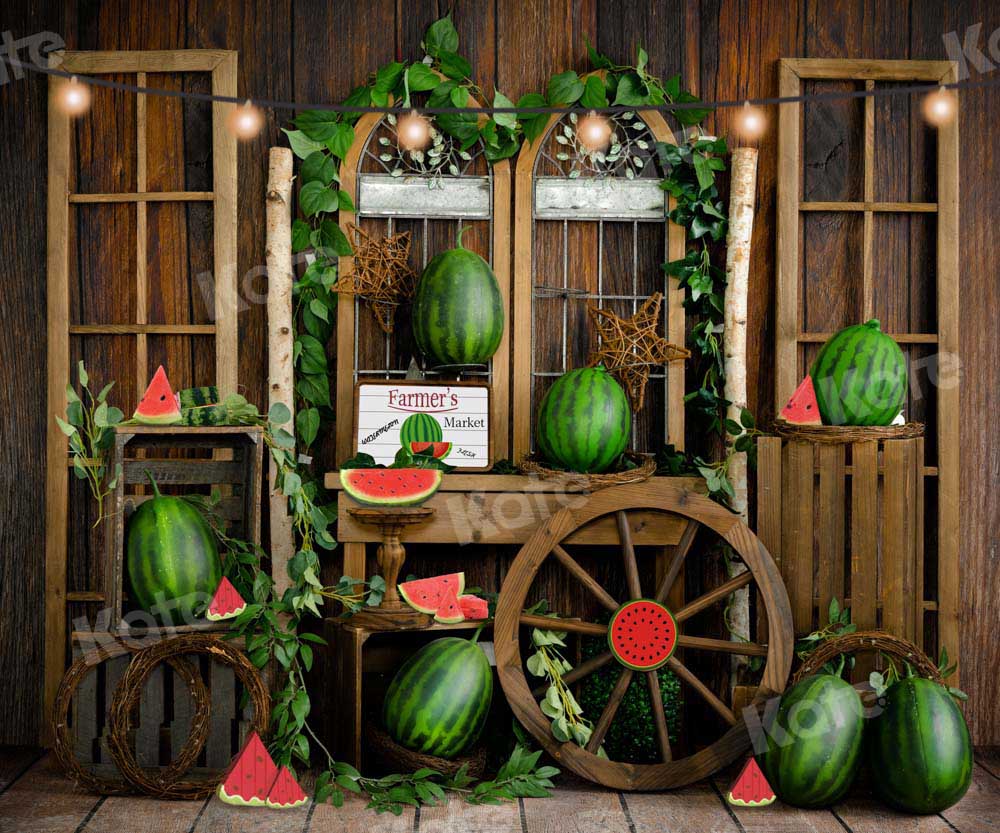 Kate Watermelon Farm Summer Backdrop Designed by Emetselch
