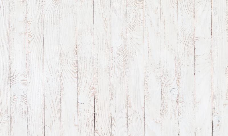 Kate White Wood Grain Rubber Floor Mat