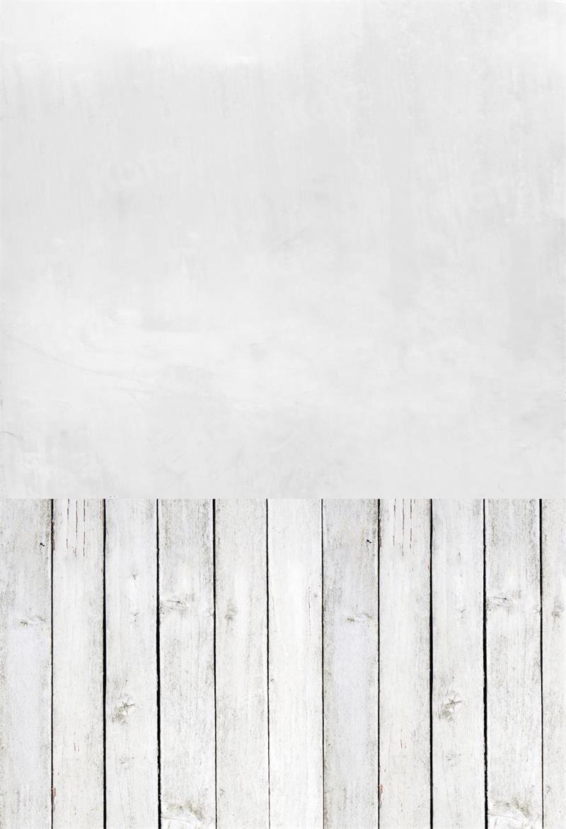 Kate White Wooden Board Backdrop Stitching for Photography