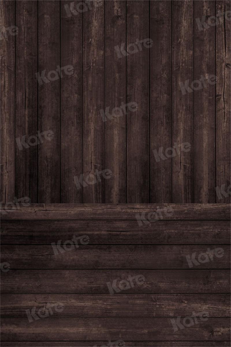 Kate Wood Grain Backdrop Plank Stitching for Photography
