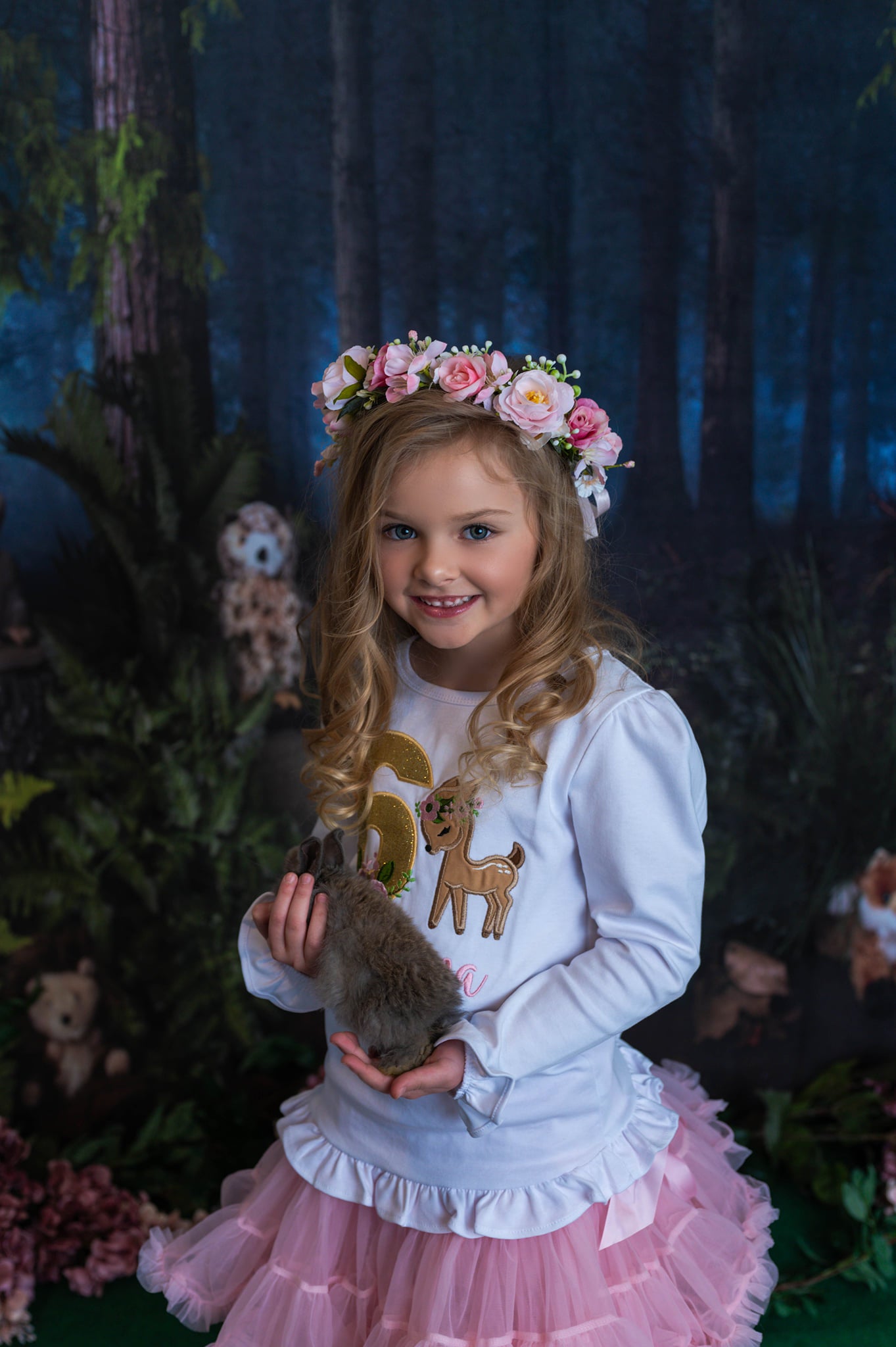 Kate Woodland Creatures Forest Backdrop Designed By Krystle Mitchell Photography