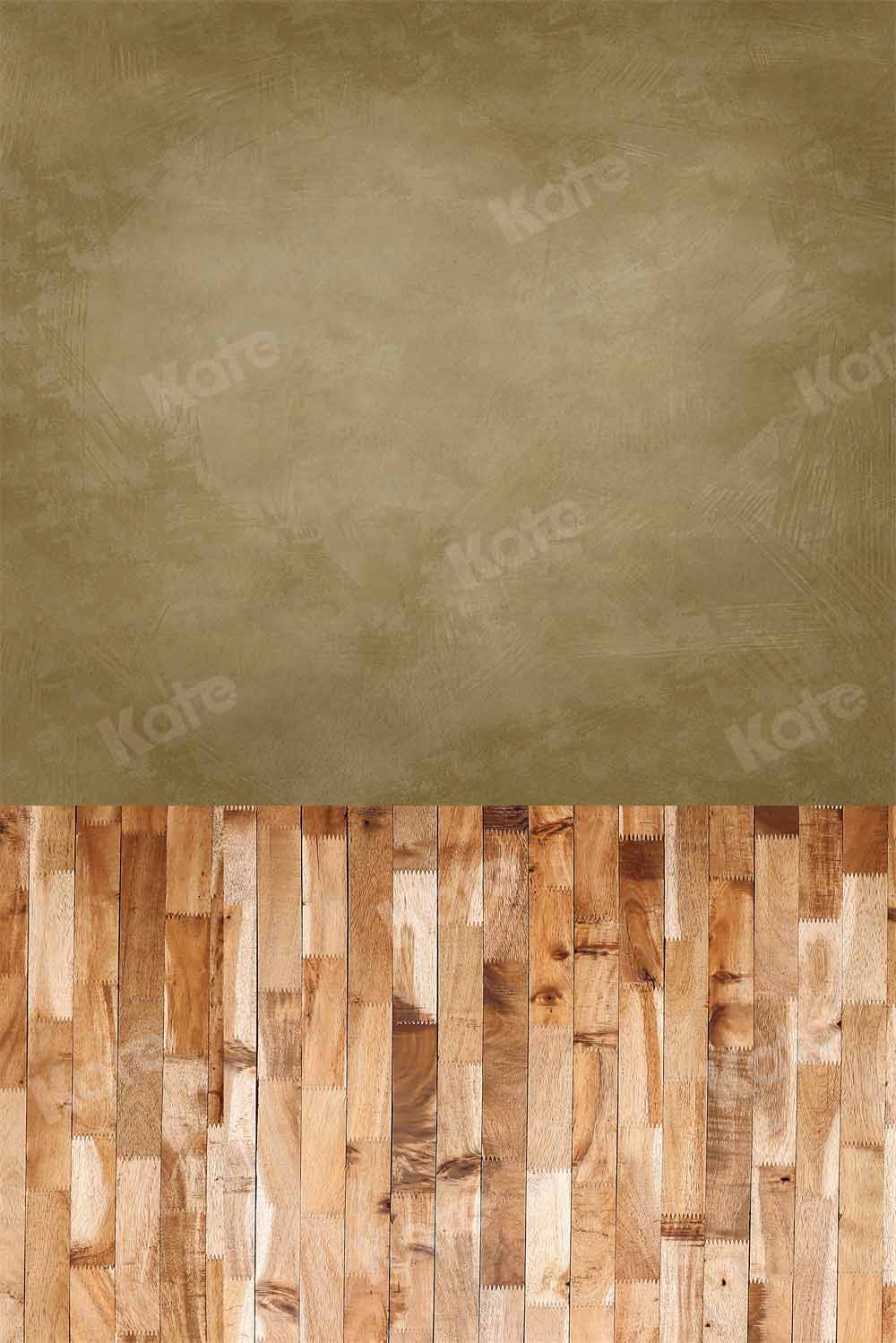 Kate Abstract Wooden Board Backdrop Stitching Designed by Chain Photography