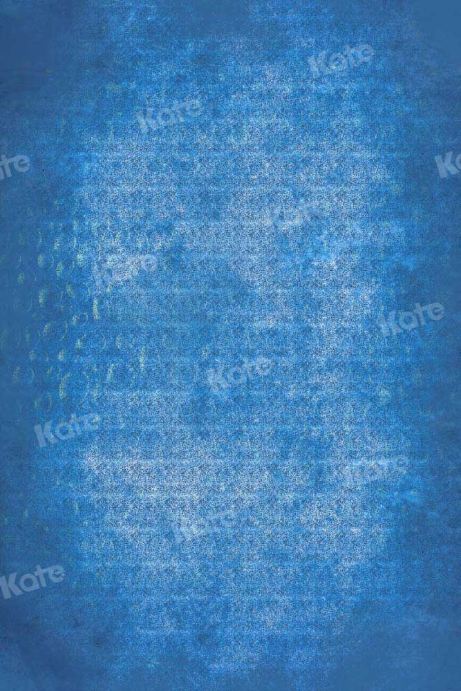 Kate Blue Abstract Backdrop Brick Wall Designed by Kate Image