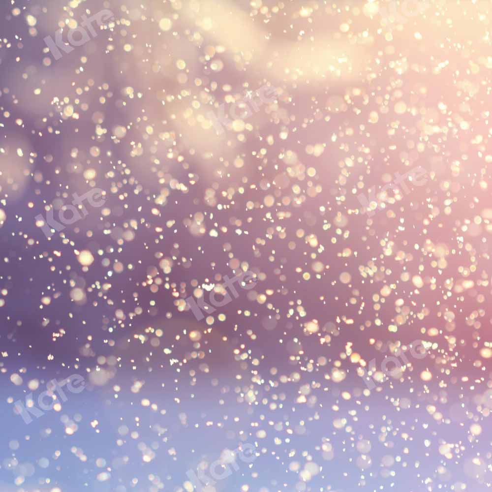 Kate Bokeh Winter Backdrop New Year Falling Snow Designed by Chain Photography