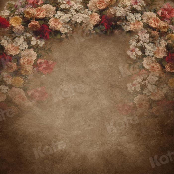 Kate Brown Abstract Floral Backdrop for Photography - Kate Backdrop