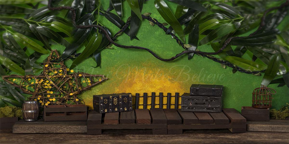 Kate Cake Smash Jungle Backdrop Designed by Mini MakeBelieve