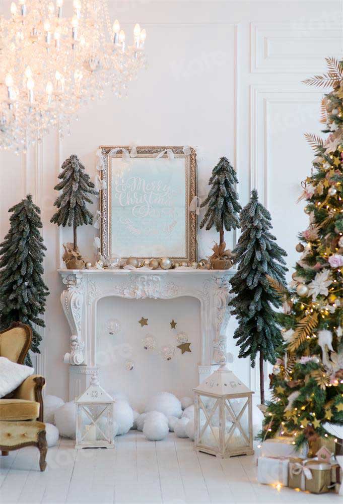 Kate Christmas Decoration Room Backdrop for Photography
