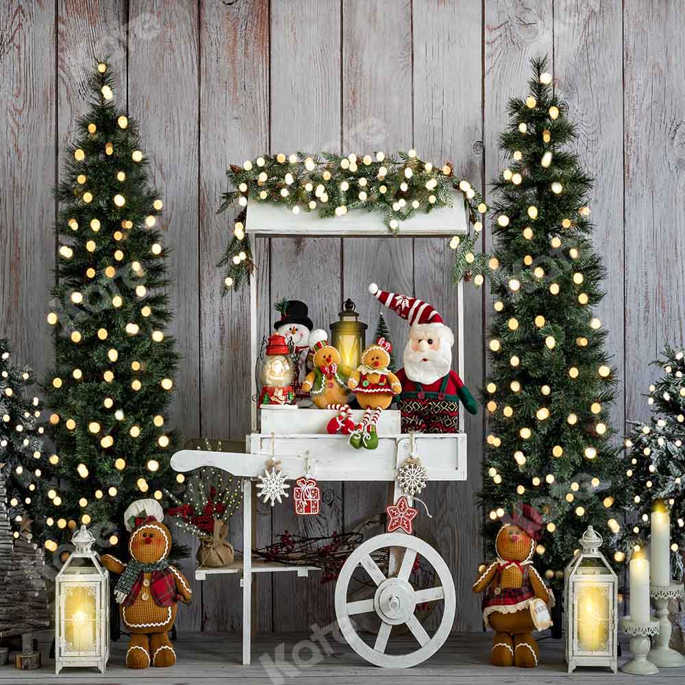 Kate Christmas Tree Trolley Backdrop Designed by Emetselch