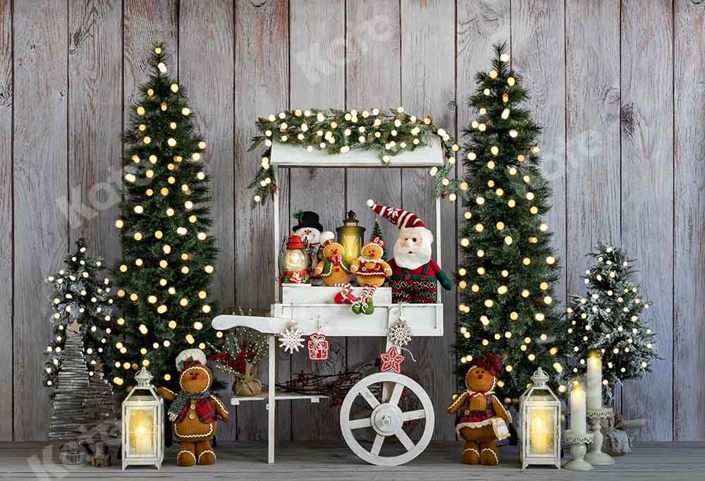 Kate Christmas Tree Trolley Backdrop Designed by Emetselch