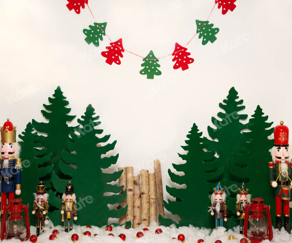 Kate Fun Christmas Tree Backdrop Designed by Emetselch