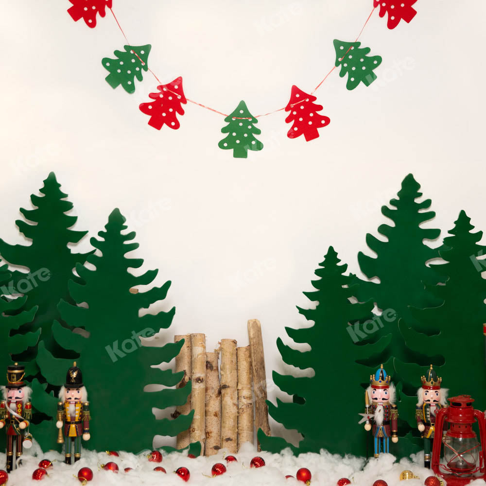 Kate Fun Christmas Tree Backdrop Designed by Emetselch