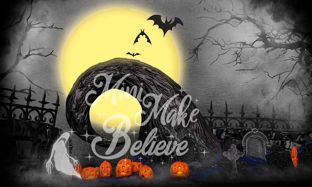 Kate Halloween Nightmare Backdrop Designed by Mini MakeBelieve