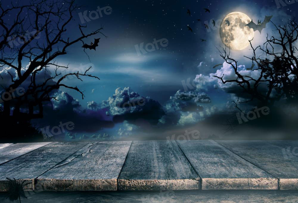 Kate Night Sky   Black clouds  Moon  Crow for Pictures