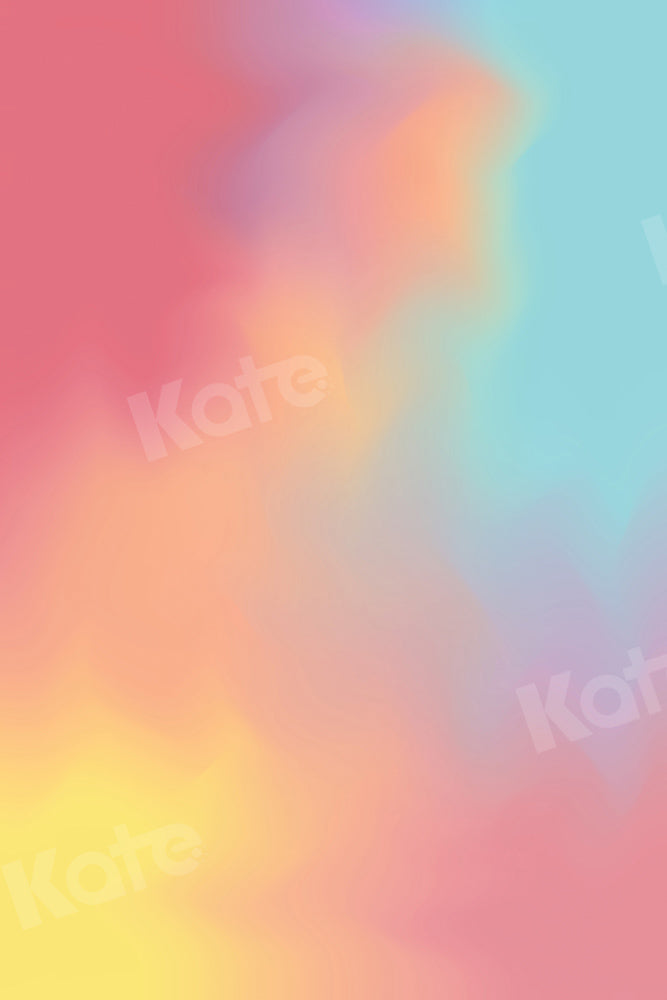 Kate Rainbow Abstract Backdrop Fine Art Designed by Kate Image
