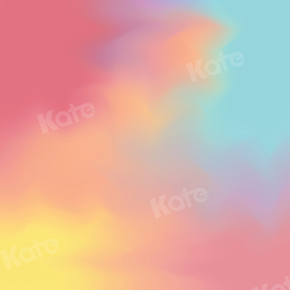 Kate Rainbow Abstract Backdrop Fine Art Designed by Kate Image