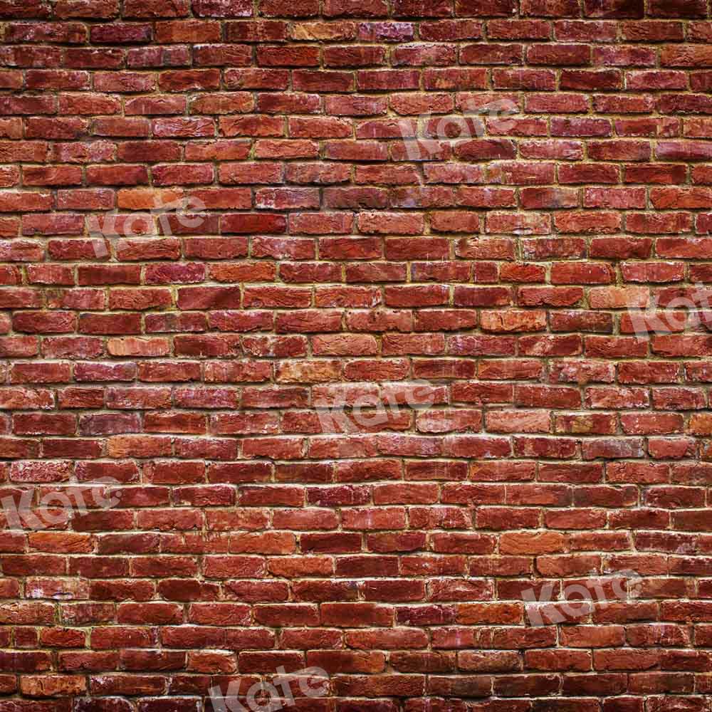 Kate Red Brick Wall Backdrop Designed by Chain Photography