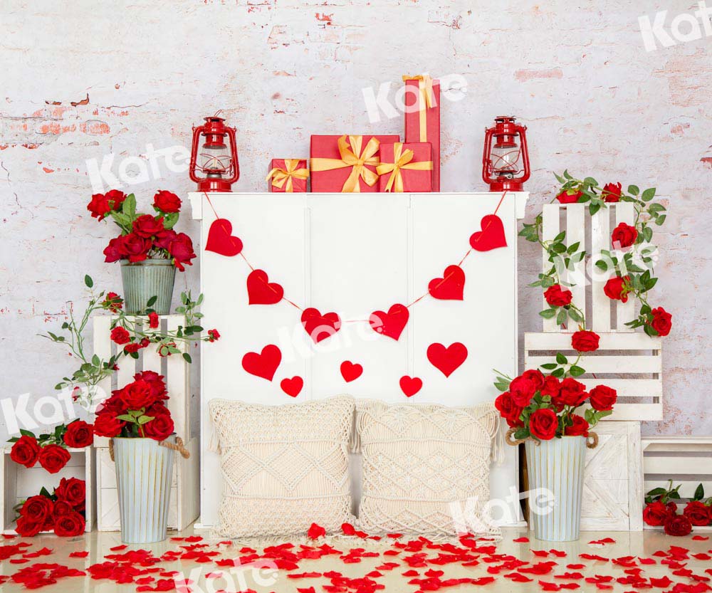 Kate Rose Valentine's Day Backdrop Designed by Emetselch