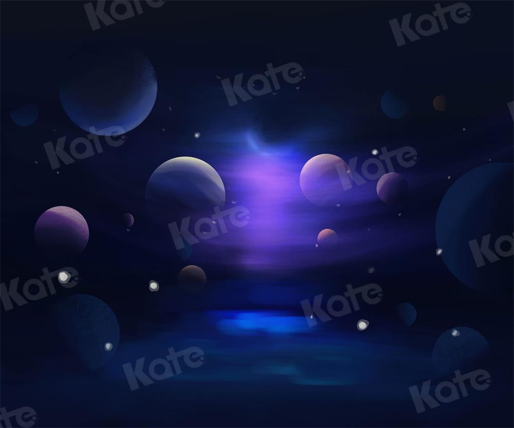 Kate Space Planet Backdrop Night Sky for Photography