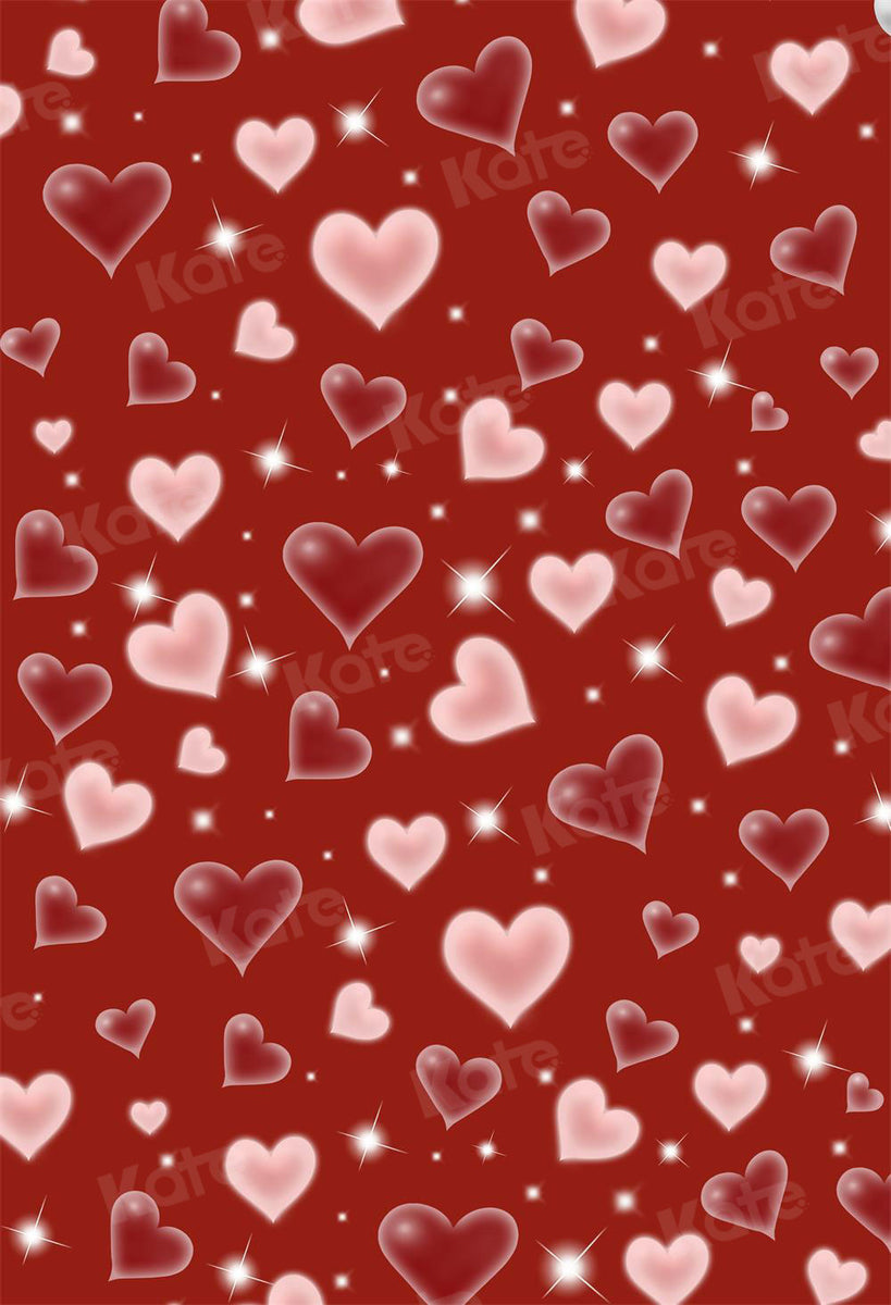 Fanghui 8x6ft Valentine's Day Photography Backdrop Love