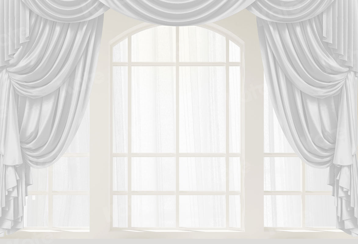 Kate White Window Backdrop Curtains for Photography