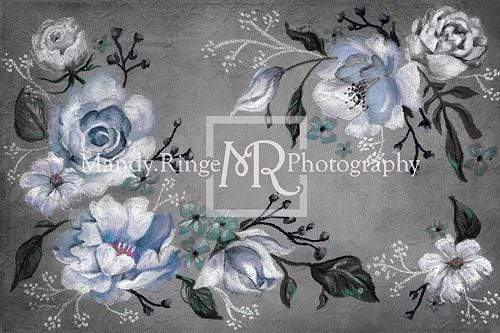 Katebackdrop鎷㈡綖Kate Fine Art Winter Floral Backdrop Designed By Mandy Ringe Photography