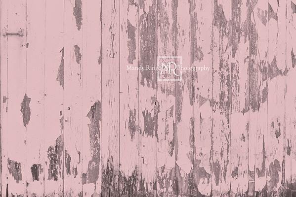 Kate Shabby Pink Barn Wood Backdrop Designed by Mandy Ringe Photography