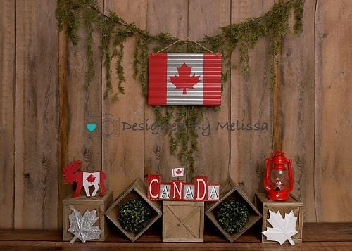Kate Canada Day Backdrop Designed by Melissa King