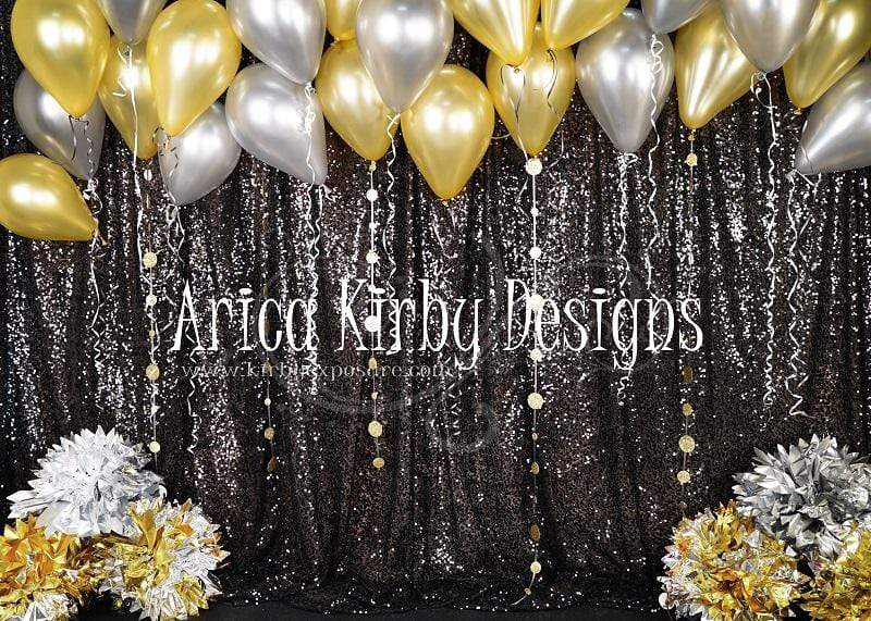 Katebackdrop£ºKate Golden New Years Bash Backdrop designed by Arica Kirby