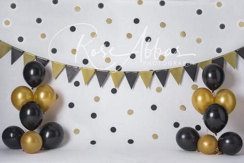 Katebackdrop鎷㈡綖Kate New Year Eve\Birthday Children Balloons Backdrop Designed By Rose Abbas