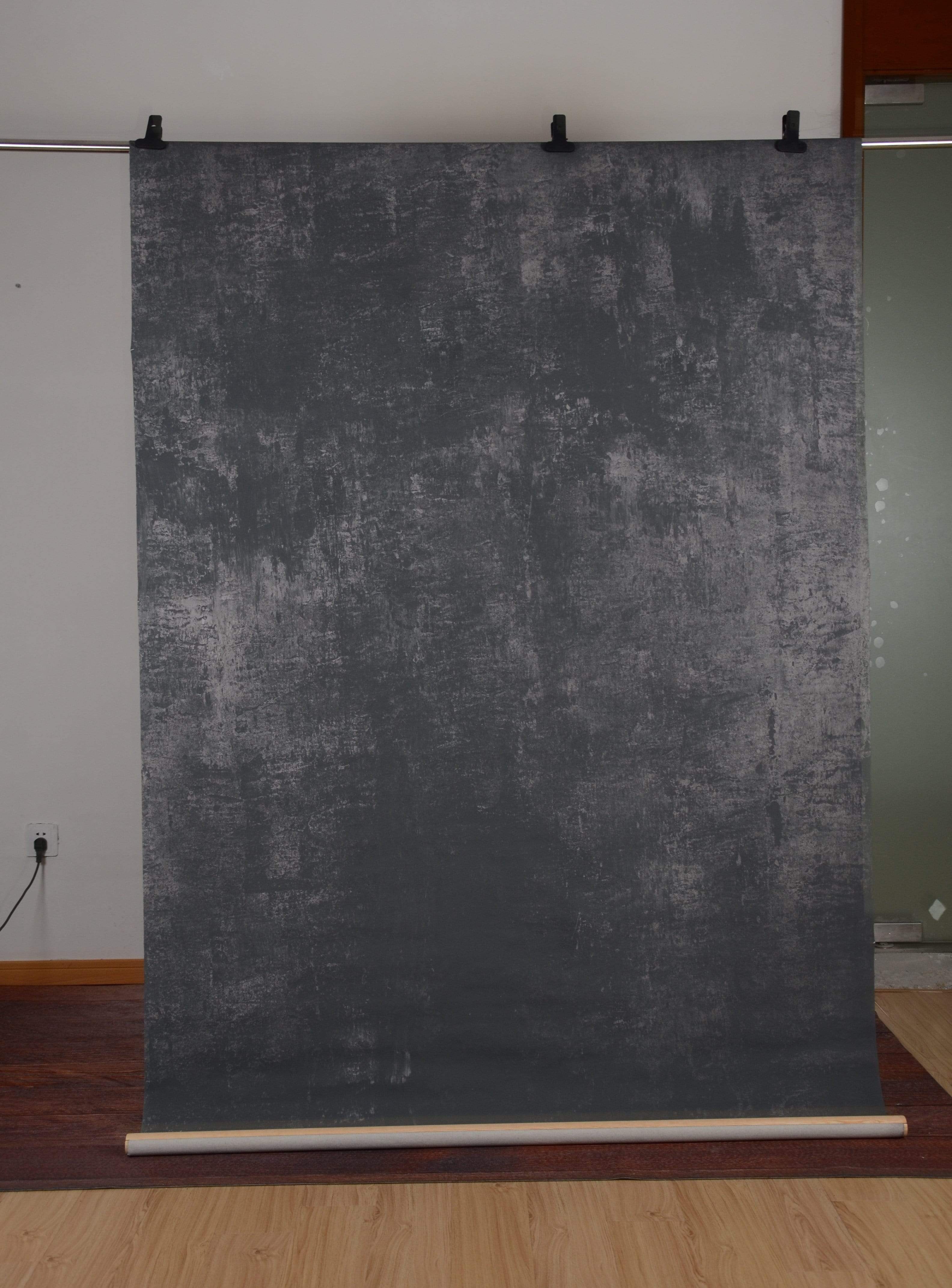 Katebackdrop£ºKate Hand Painted Abstract Texture Black Backdrops