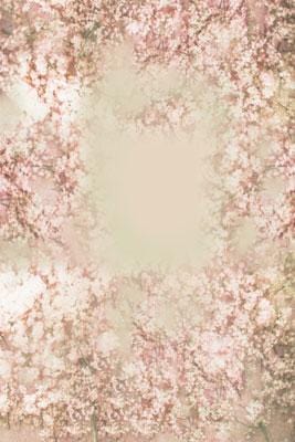 Kate Pink Florals Pattern Spring Backdrop Designed by Jerry_sina