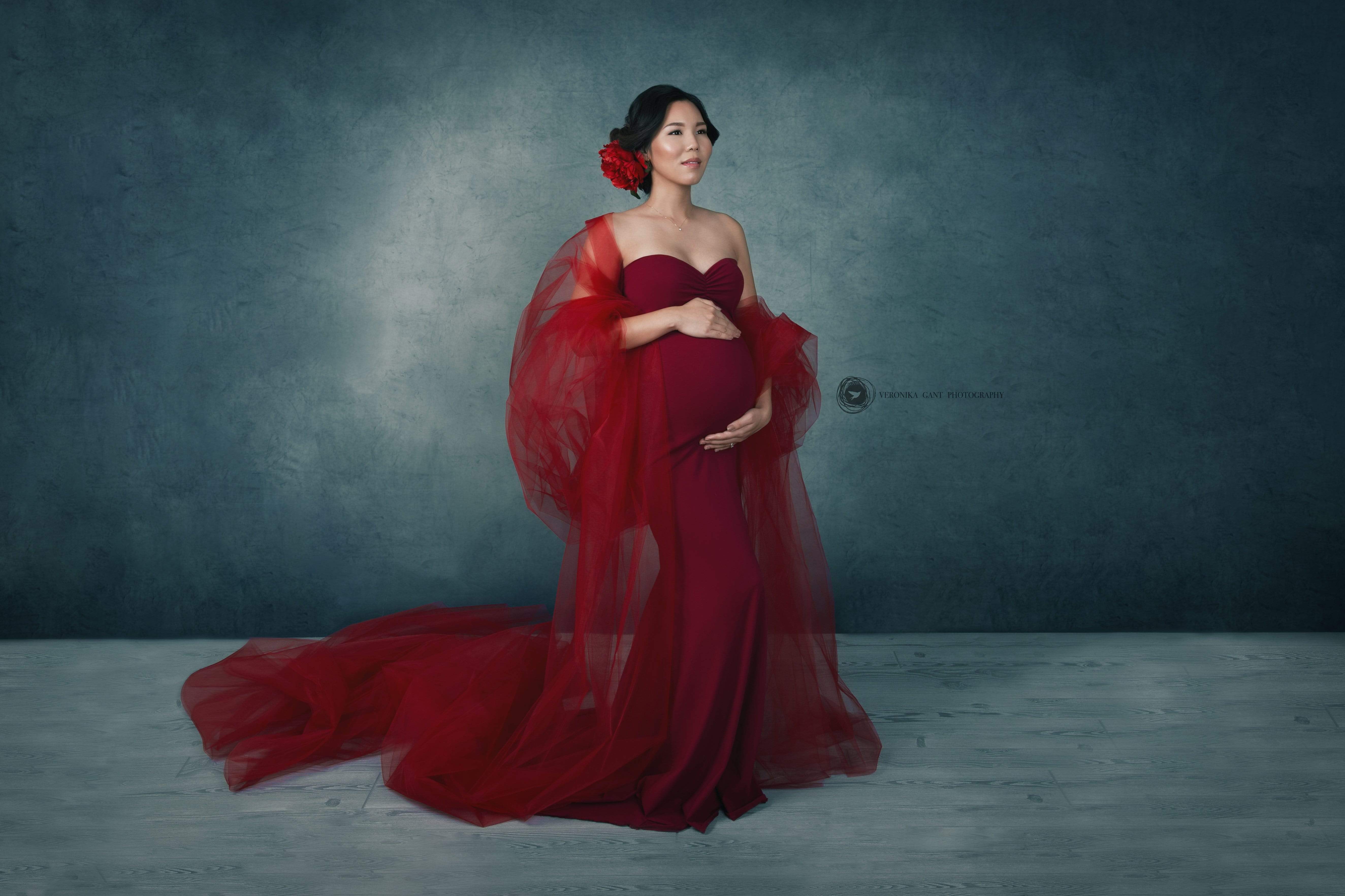 Katebackdrop鎷㈡綖Kate Cold Tones Of Gray And Little Green Light Abstract Textured Backdrop US