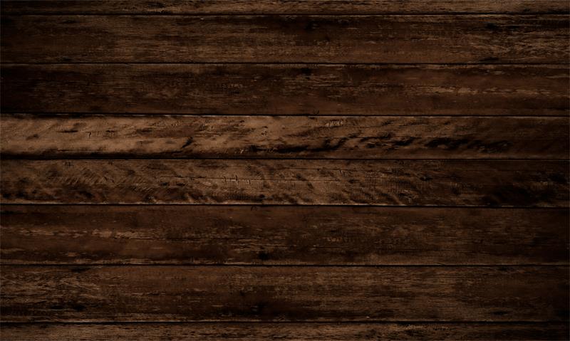 Kate Dark Brown Wood Grain Rubber Floor Mat