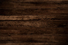 Kate Dark Brown Wood Grain Rubber Floor Mat