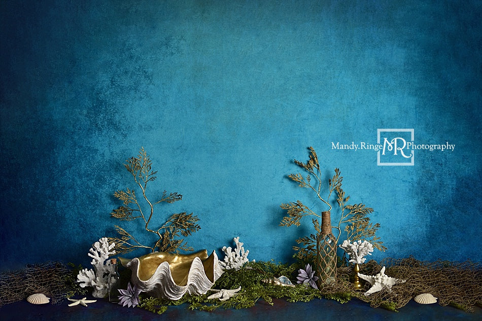 Kate Under The Sea Mermaid Children Backdrop for Photography Designed by Mandy Ringe Photography - Kate Backdrop