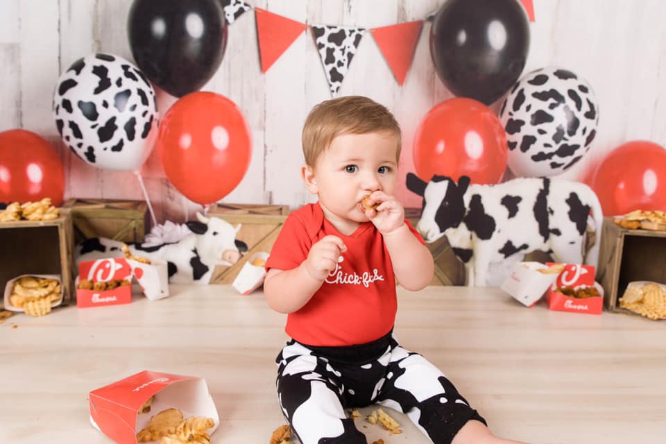 Kate Cow Birthday Children Backdrop Designed By Mandy Ringe Photography