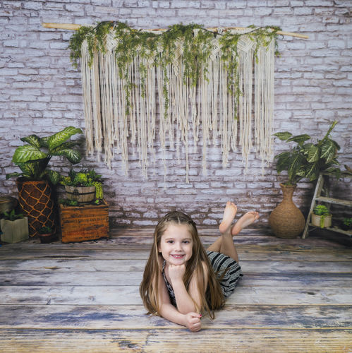 Kate Mother's Day Boho on Brick Backdrop Designed by Arica Kirby