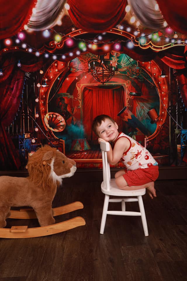 Kate Circus Backdrop Designed by Rosabell Photography